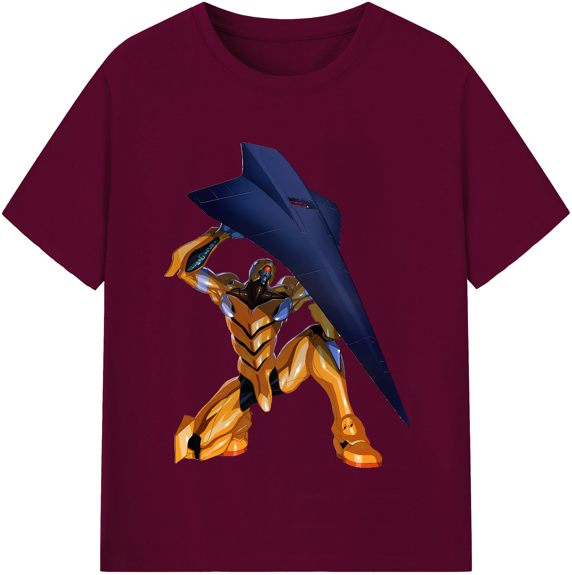（画像用） EVA 新世紀エヴァンゲリオン レディースカジュアルプリントTシャツ（綿100％）